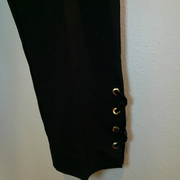 Susan Graver Three Black Pants Size 16 16P XL - Picture 8 of 16